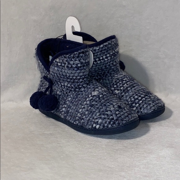 Navy Sonoma Slippers - Picture 2 of 6